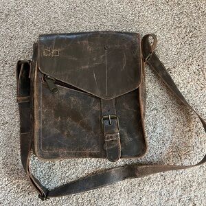 Bed Stu Distressed Leather Crossbody Bag